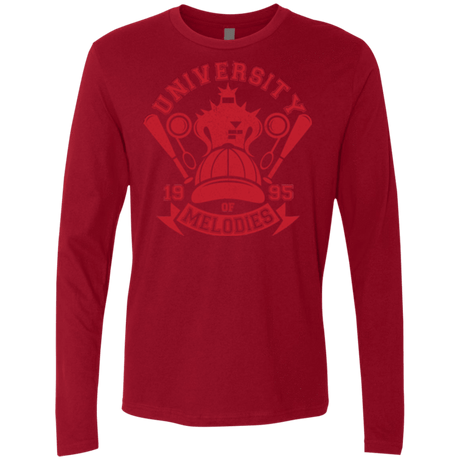 T-Shirts Cardinal / Small University of Melodies Men's Premium Long Sleeve