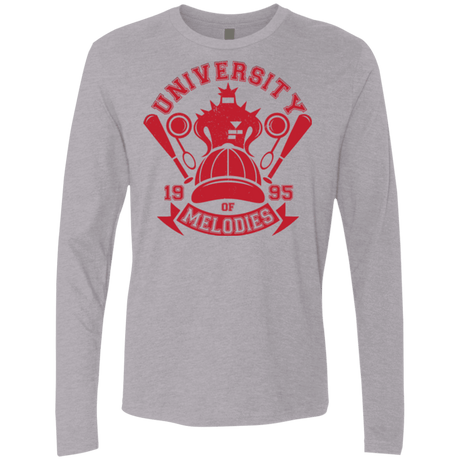 T-Shirts Heather Grey / Small University of Melodies Men's Premium Long Sleeve