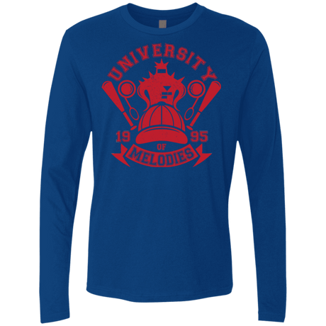T-Shirts Royal / Small University of Melodies Men's Premium Long Sleeve