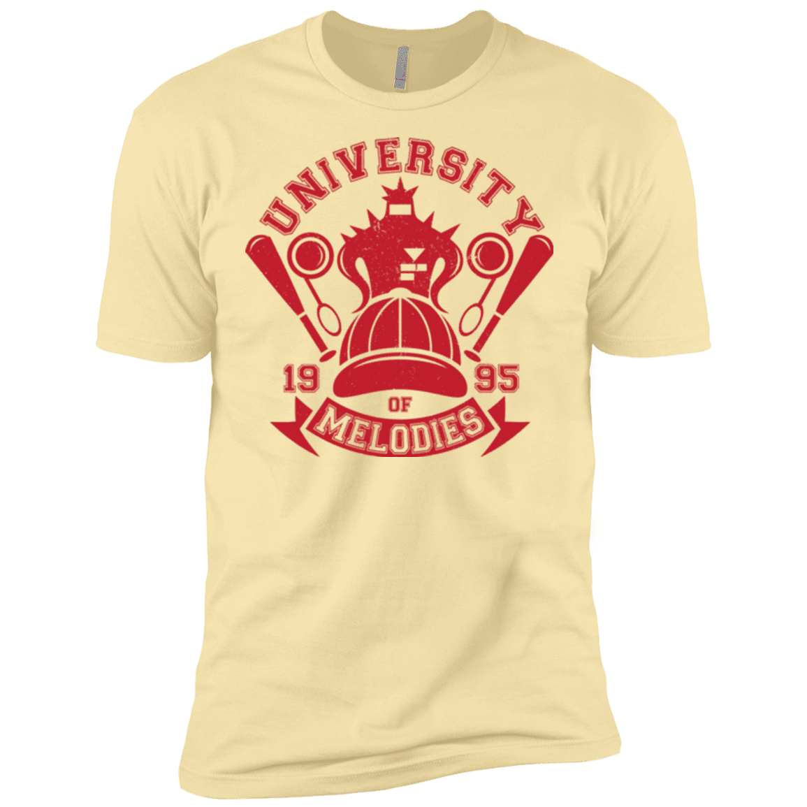 T-Shirts Banana Cream / X-Small University of Melodies Men's Premium T-Shirt