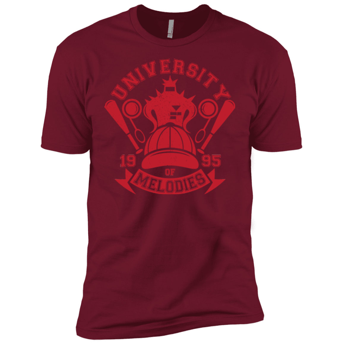 T-Shirts Cardinal / X-Small University of Melodies Men's Premium T-Shirt