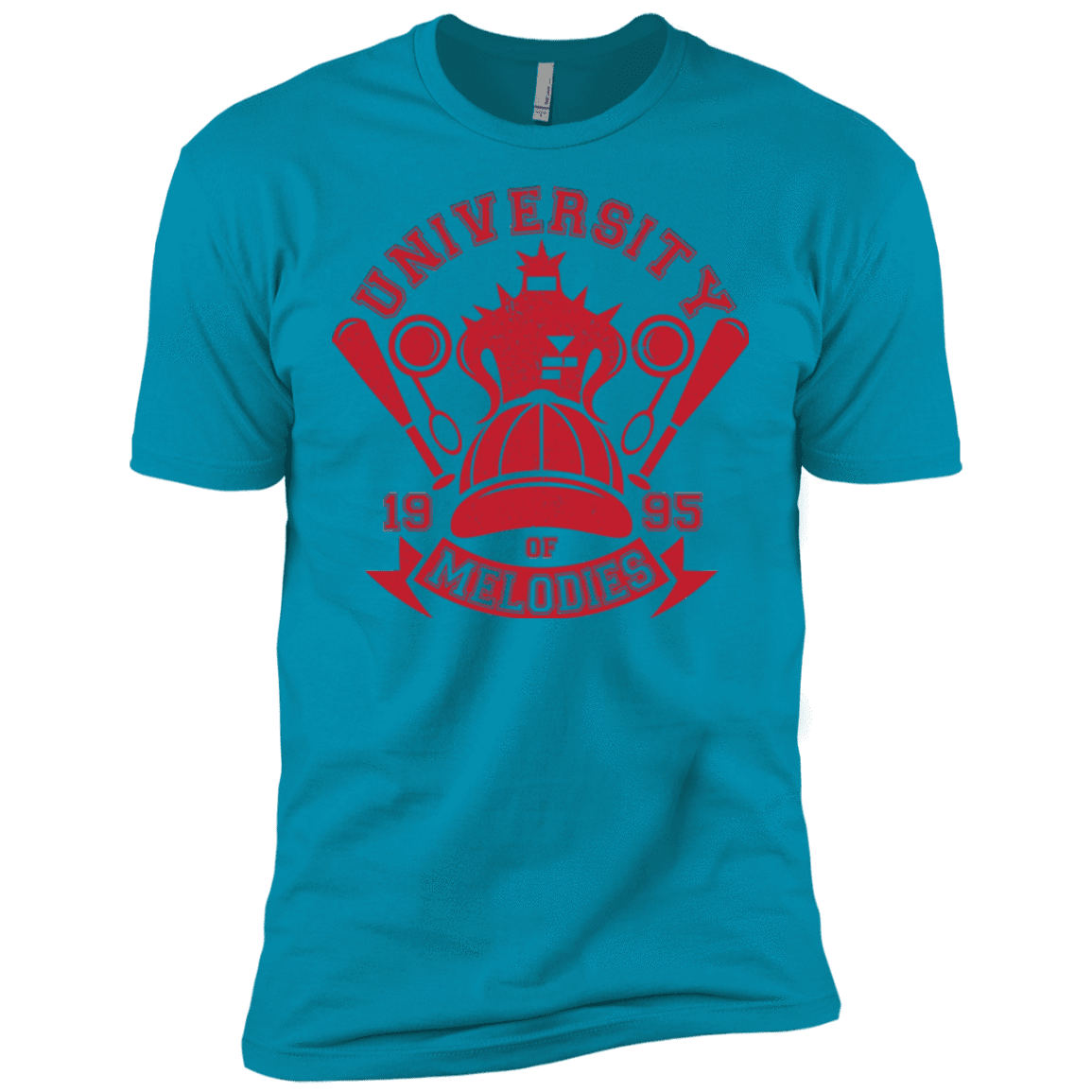 T-Shirts Turquoise / X-Small University of Melodies Men's Premium T-Shirt