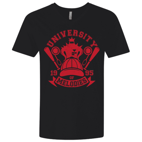 T-Shirts Black / X-Small University of Melodies Men's Premium V-Neck