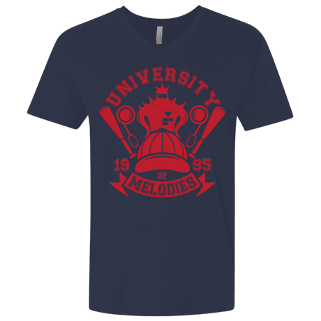 T-Shirts Midnight Navy / X-Small University of Melodies Men's Premium V-Neck