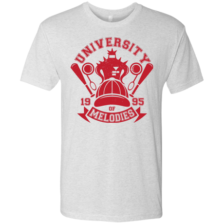 T-Shirts Heather White / Small University of Melodies Men's Triblend T-Shirt