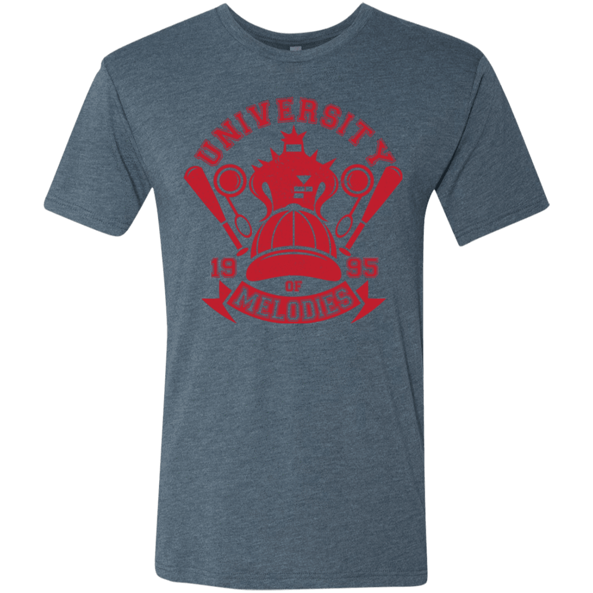 T-Shirts Indigo / Small University of Melodies Men's Triblend T-Shirt