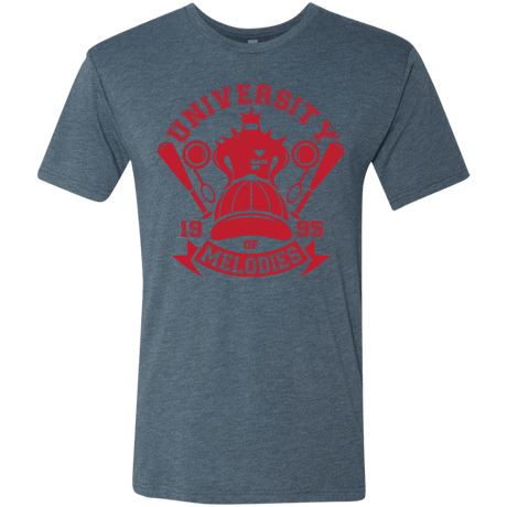 T-Shirts Indigo / Small University of Melodies Men's Triblend T-Shirt