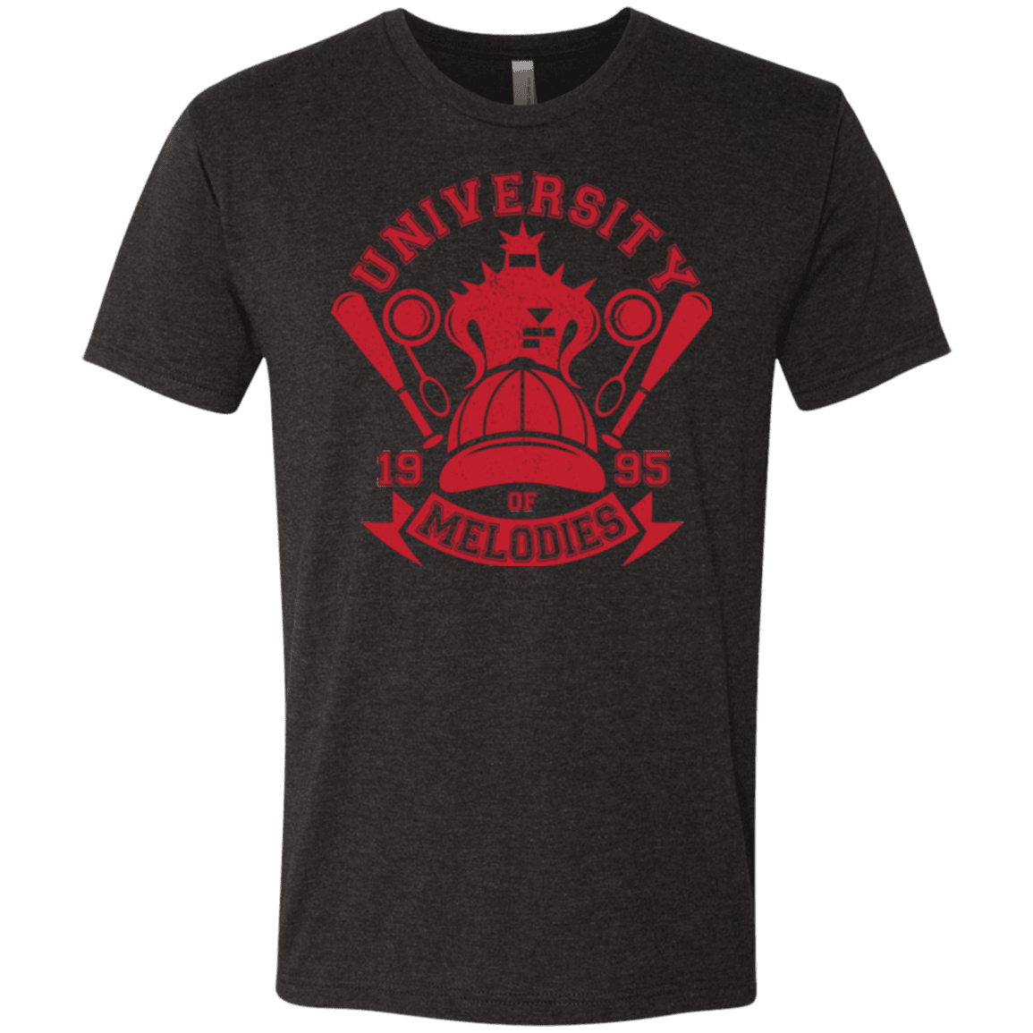T-Shirts Vintage Black / Small University of Melodies Men's Triblend T-Shirt