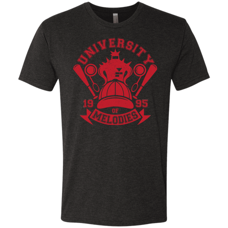 T-Shirts Vintage Black / Small University of Melodies Men's Triblend T-Shirt