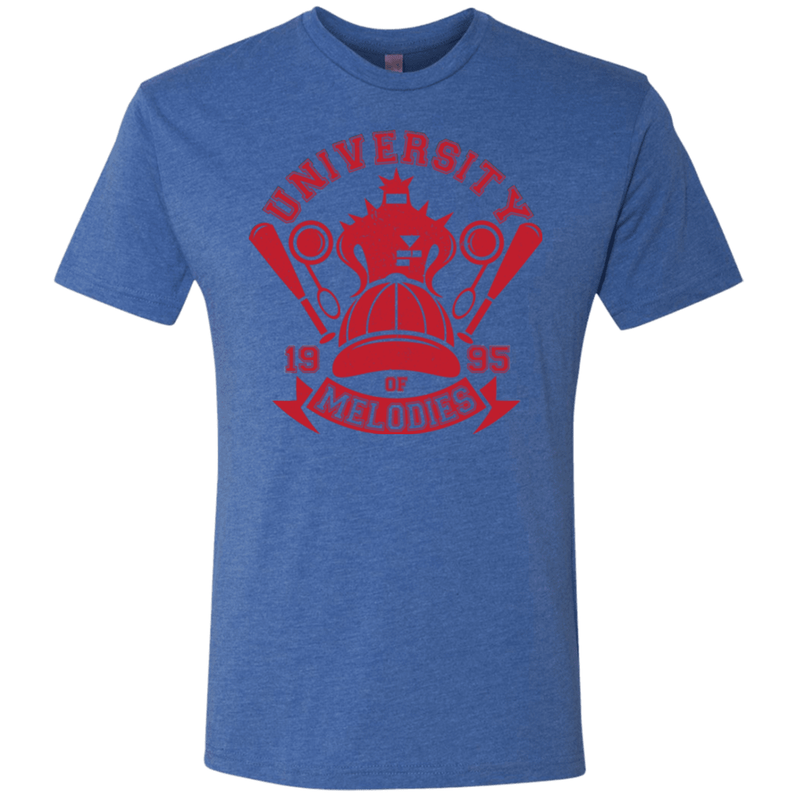 T-Shirts Vintage Royal / Small University of Melodies Men's Triblend T-Shirt