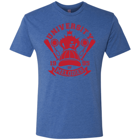 T-Shirts Vintage Royal / Small University of Melodies Men's Triblend T-Shirt