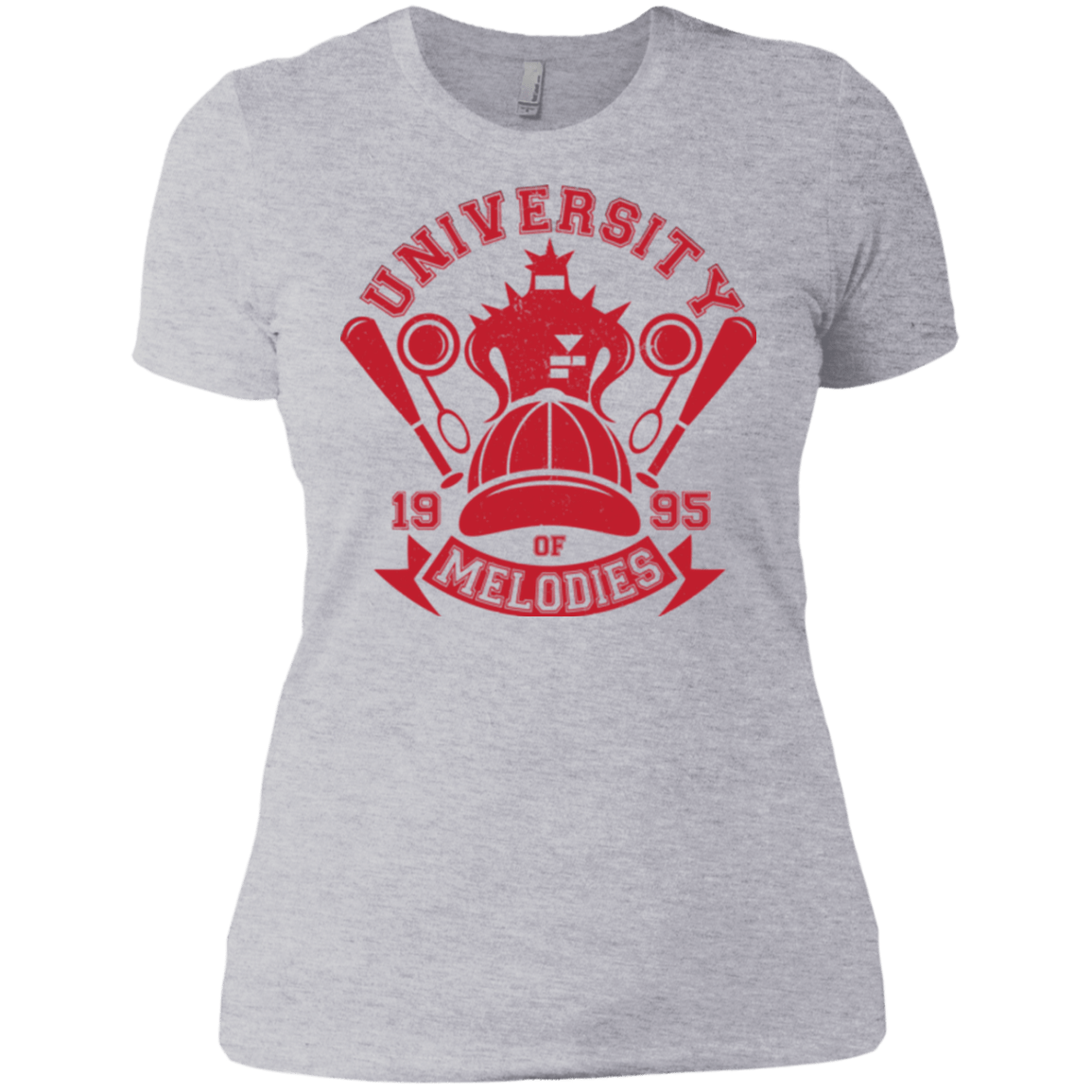 T-Shirts Heather Grey / X-Small University of Melodies Women's Premium T-Shirt