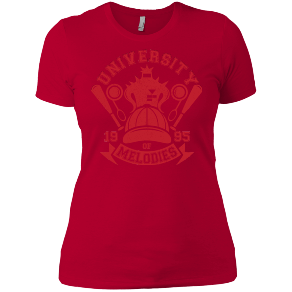T-Shirts Red / X-Small University of Melodies Women's Premium T-Shirt