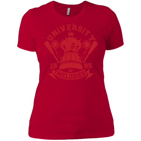 T-Shirts Red / X-Small University of Melodies Women's Premium T-Shirt