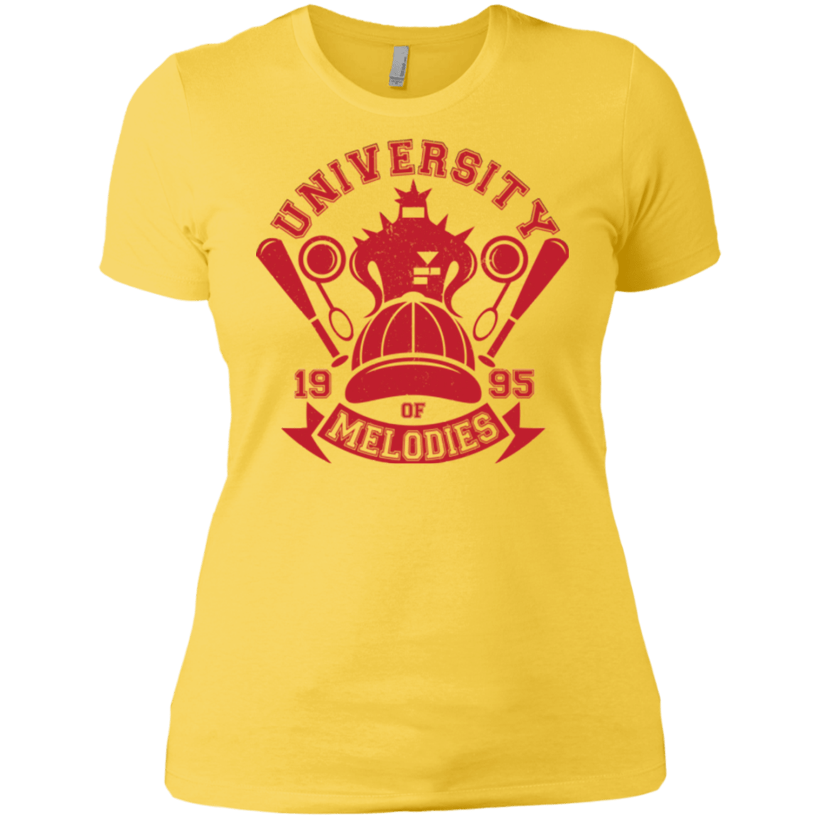 T-Shirts Vibrant Yellow / X-Small University of Melodies Women's Premium T-Shirt