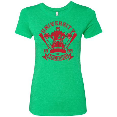 T-Shirts Envy / Small University of Melodies Women's Triblend T-Shirt
