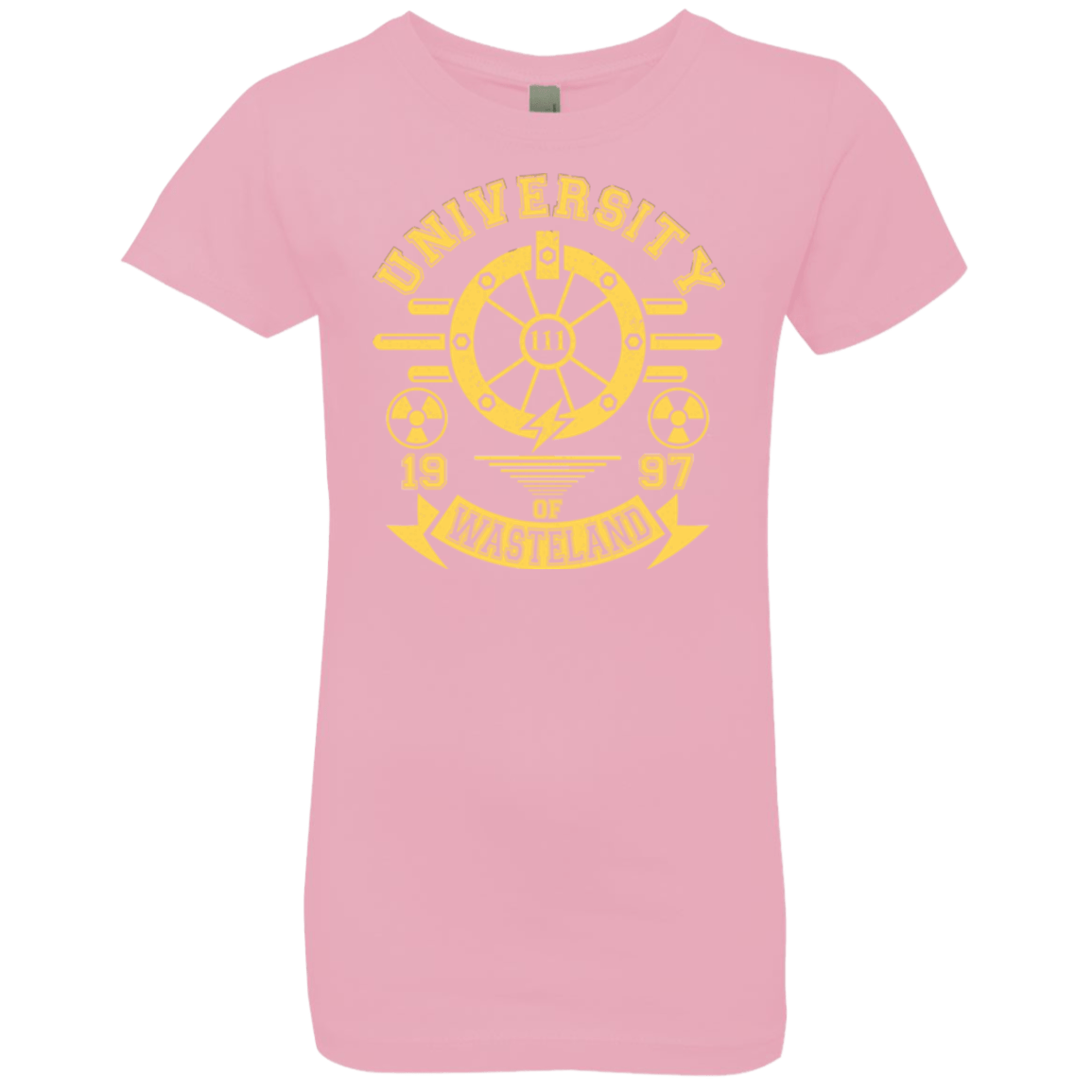 T-Shirts Light Pink / YXS University of Wasteland Girls Premium T-Shirt