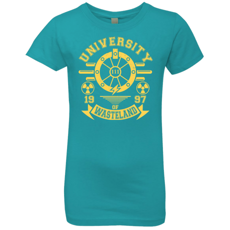 T-Shirts Tahiti Blue / YXS University of Wasteland Girls Premium T-Shirt