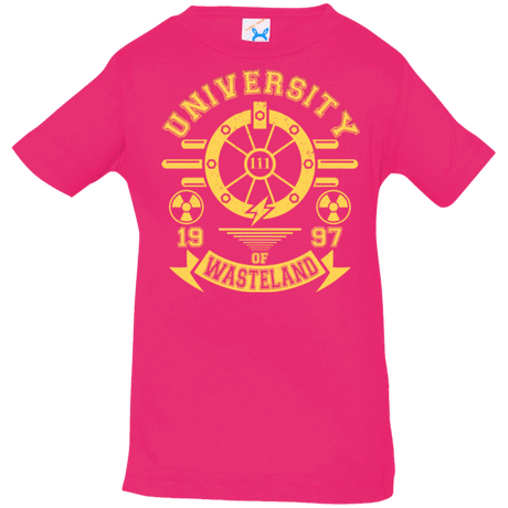 T-Shirts Hot Pink / 6 Months University of Wasteland Infant PremiumT-Shirt