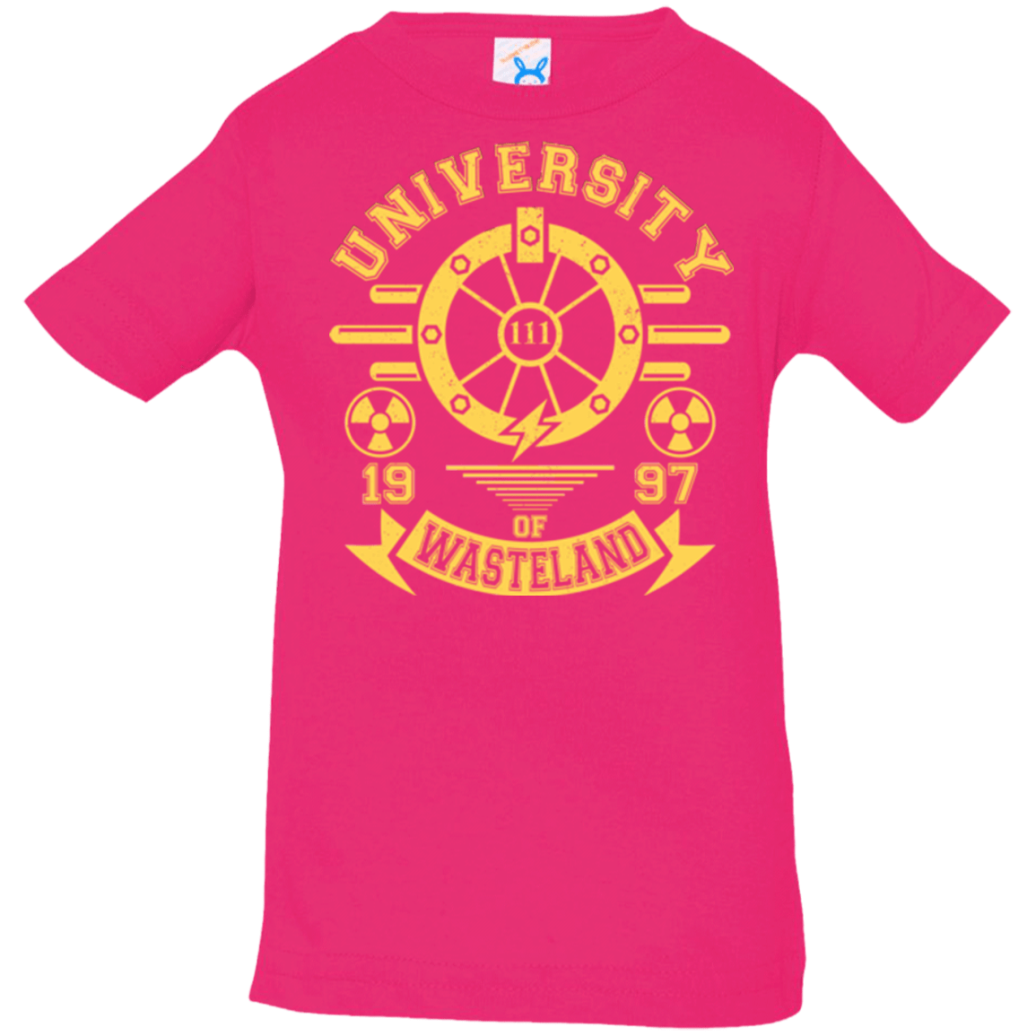 T-Shirts Hot Pink / 6 Months University of Wasteland Infant PremiumT-Shirt
