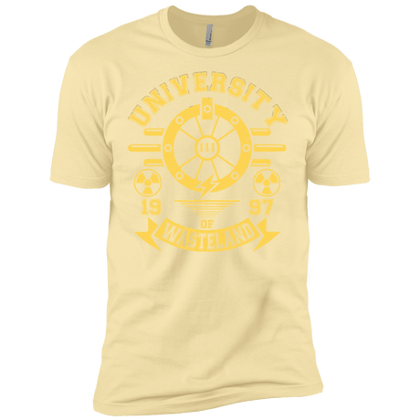 T-Shirts Banana Cream / X-Small University of Wasteland Men's Premium T-Shirt