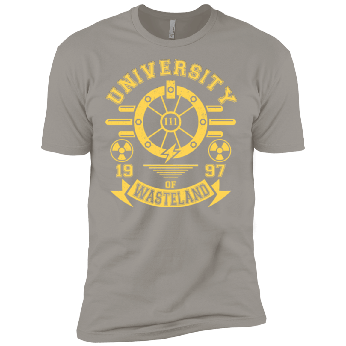 T-Shirts Light Grey / X-Small University of Wasteland Men's Premium T-Shirt