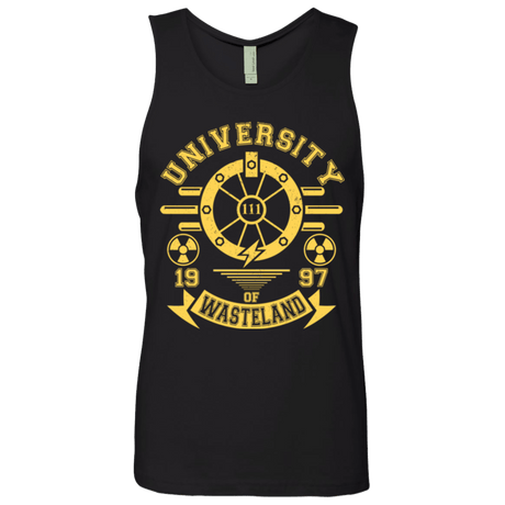 T-Shirts Black / Small University of Wasteland Men's Premium Tank Top