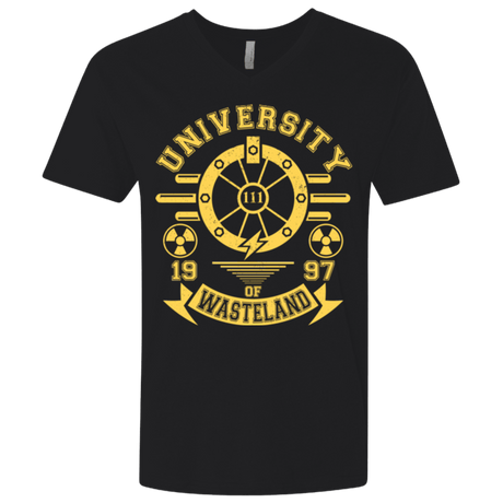 T-Shirts Black / X-Small University of Wasteland Men's Premium V-Neck