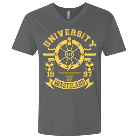 T-Shirts Heavy Metal / X-Small University of Wasteland Men's Premium V-Neck