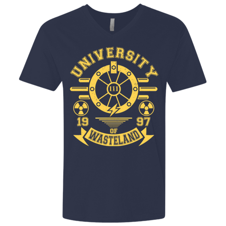 T-Shirts Midnight Navy / X-Small University of Wasteland Men's Premium V-Neck