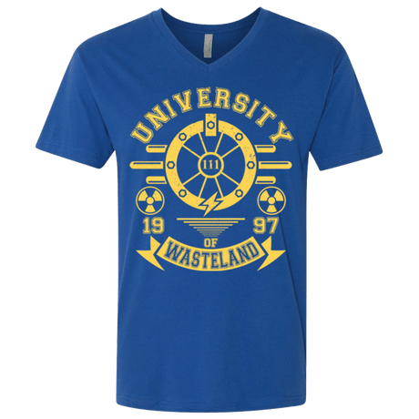 T-Shirts Royal / X-Small University of Wasteland Men's Premium V-Neck