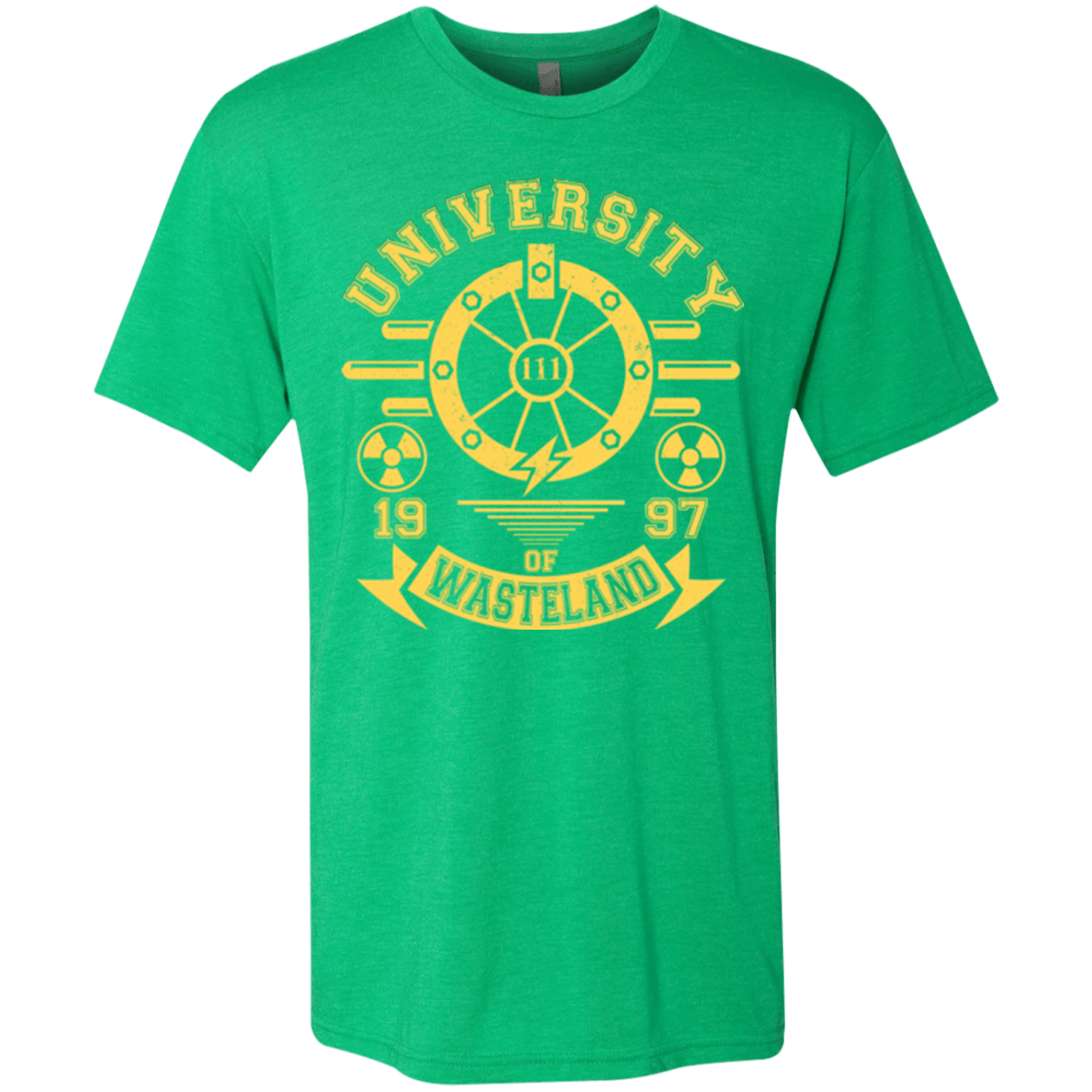 T-Shirts Envy / Small University of Wasteland Men's Triblend T-Shirt