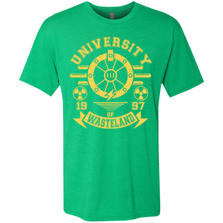 T-Shirts Envy / Small University of Wasteland Men's Triblend T-Shirt
