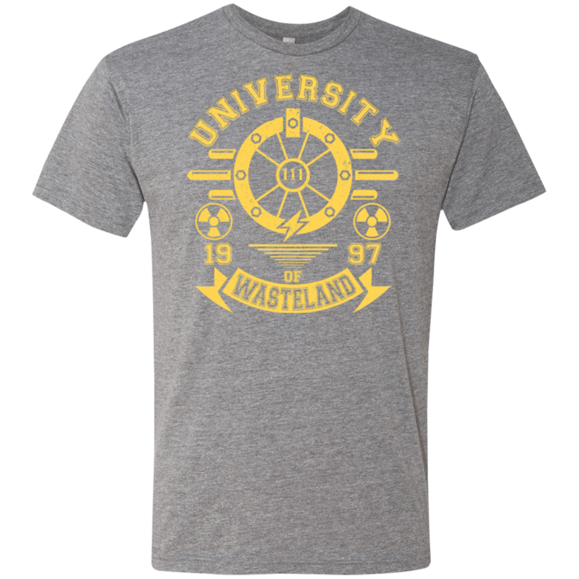 T-Shirts Premium Heather / Small University of Wasteland Men's Triblend T-Shirt