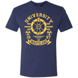 T-Shirts Vintage Navy / Small University of Wasteland Men's Triblend T-Shirt