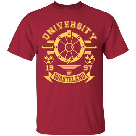 T-Shirts Cardinal / Small University of Wasteland T-Shirt