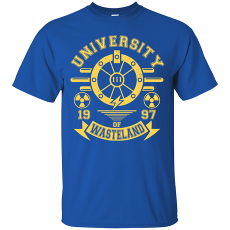 T-Shirts Royal / Small University of Wasteland T-Shirt