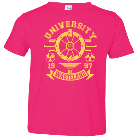 T-Shirts Hot Pink / 2T University of Wasteland Toddler Premium T-Shirt
