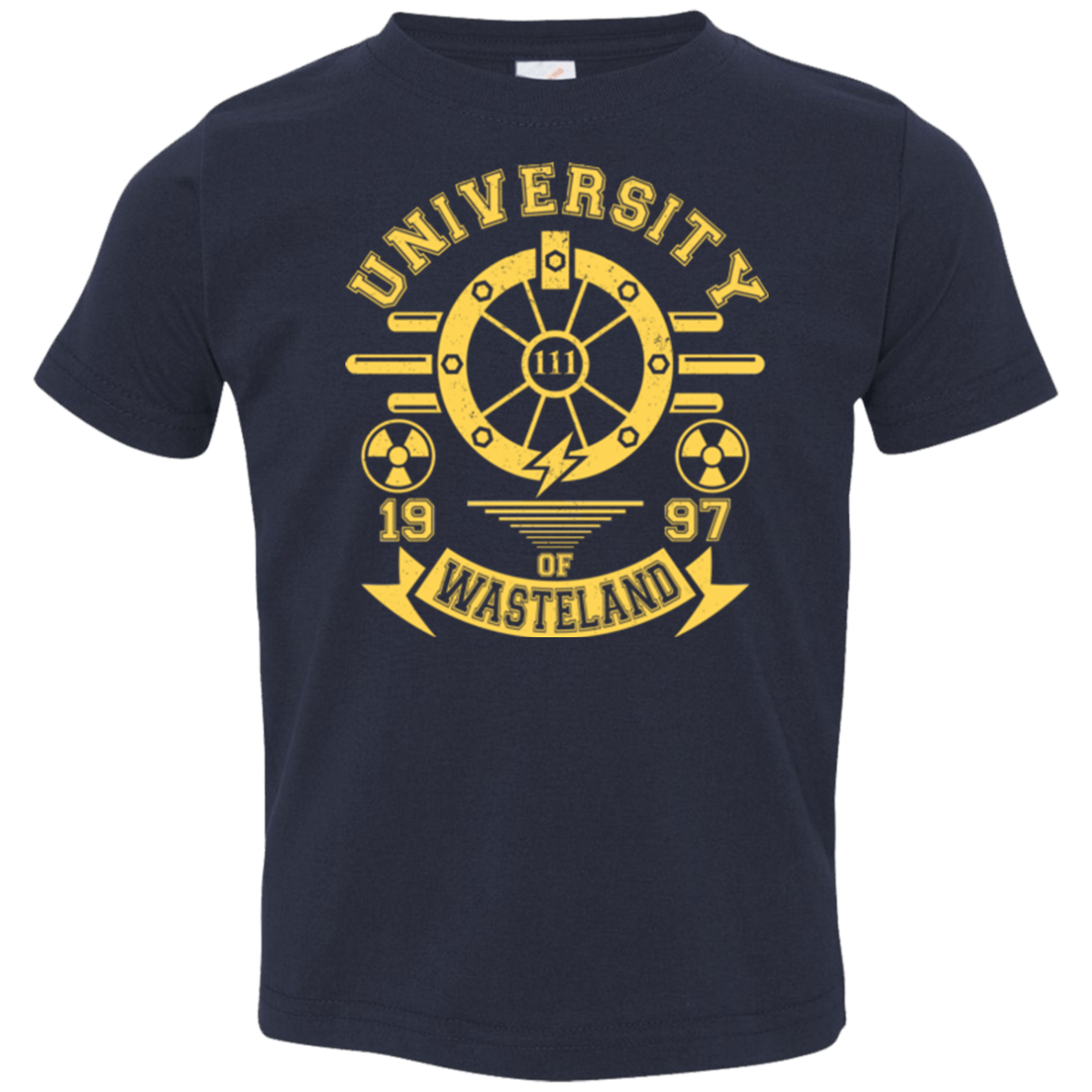T-Shirts Navy / 2T University of Wasteland Toddler Premium T-Shirt