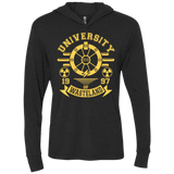 T-Shirts Vintage Black / X-Small University of Wasteland Triblend Long Sleeve Hoodie Tee