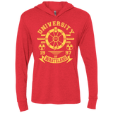T-Shirts Vintage Red / X-Small University of Wasteland Triblend Long Sleeve Hoodie Tee