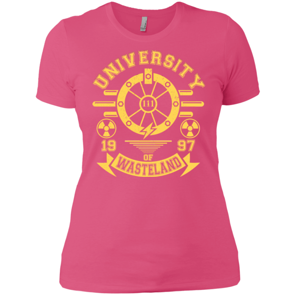 T-Shirts Hot Pink / X-Small University of Wasteland Women's Premium T-Shirt