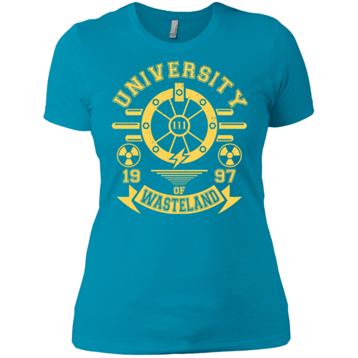 T-Shirts Turquoise / X-Small University of Wasteland Women's Premium T-Shirt