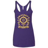 T-Shirts Purple / X-Small University of Wasteland Women's Triblend Racerback Tank