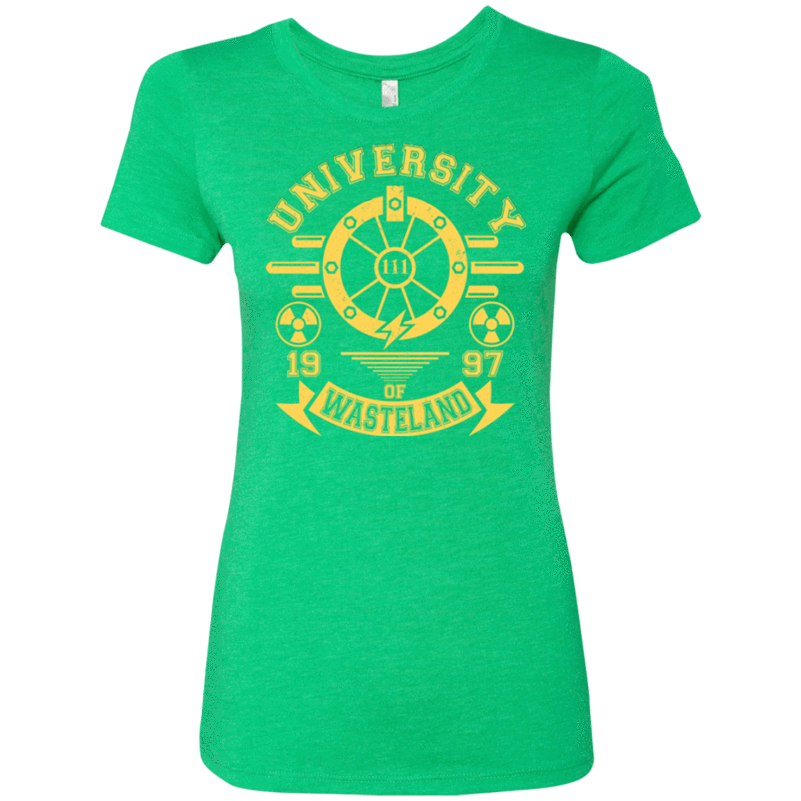 T-Shirts Envy / Small University of Wasteland Women's Triblend T-Shirt