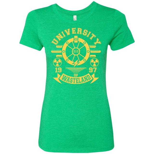 T-Shirts Envy / Small University of Wasteland Women's Triblend T-Shirt