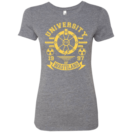 T-Shirts Premium Heather / Small University of Wasteland Women's Triblend T-Shirt