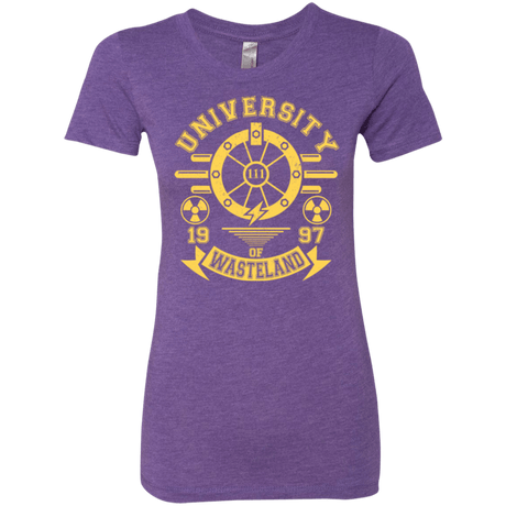 T-Shirts Purple Rush / Small University of Wasteland Women's Triblend T-Shirt