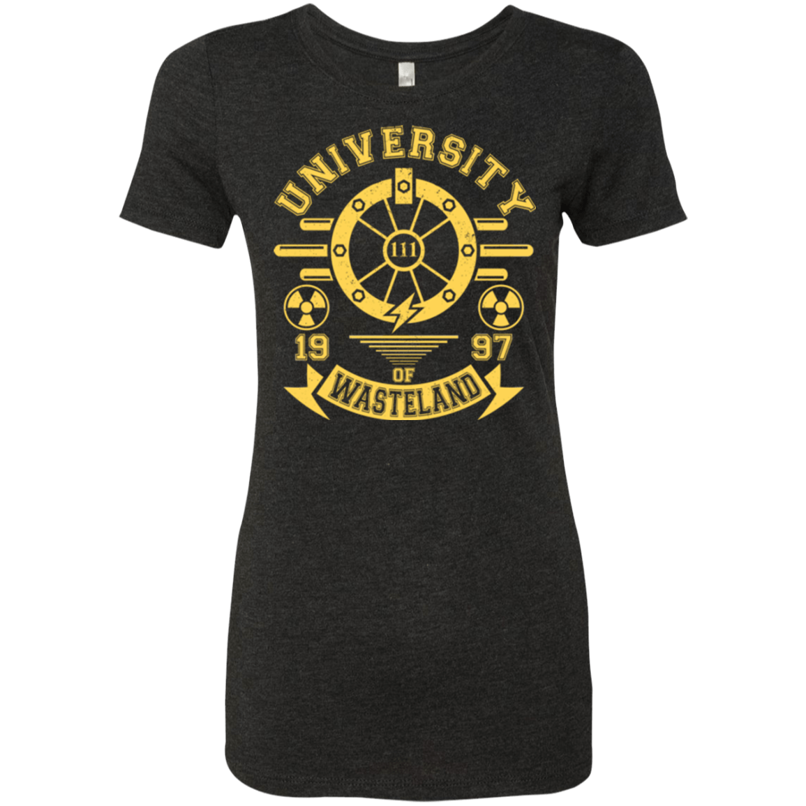 T-Shirts Vintage Black / Small University of Wasteland Women's Triblend T-Shirt