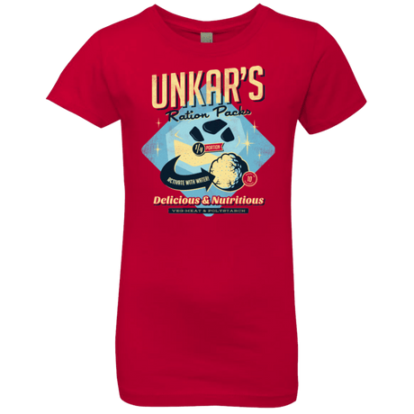 T-Shirts Red / YXS Unkars Ration Packs Girls Premium T-Shirt